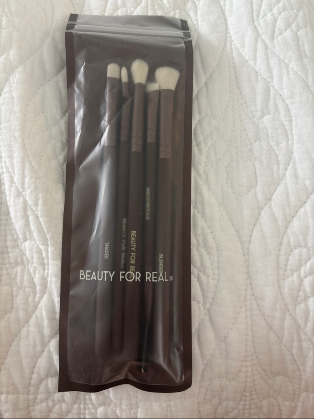 Beauty For Real 5 Eye Brush Set - brand new in packaging!